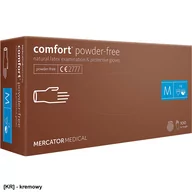 Rękawice robocze - RMM-COMFORT-PF - Rękawice lateksowe diagnostyczne - bezpudrowe, comfort® - S-XL - miniaturka - grafika 1