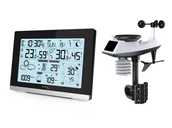 Stacje pogodowe - centrum pogodowe technoline WS1750 prędkość wiatru kierunek wiatru wyświetlanie ilości opadów alarm mrozu podświetlenie tła - miniaturka - grafika 1