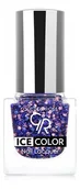 Lakiery do paznokci - Golden Rose, GR Ice Color, Lakier do paznokci Brokatowy 228, 6 ml - miniaturka - grafika 1