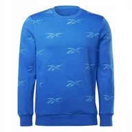 Bluzy męskie - REEBOK - BLUZA MĘSKA - RI AOP CREW IB8449 bluza z długim rękawem - miniaturka - grafika 1