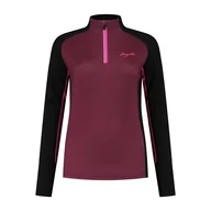 Bluzy sportowe damskie - Bluza do biegania damska Rogelli Enjoy 2.0 - miniaturka - grafika 1