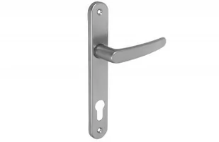 Klamka drzwiowa NADIA długi szyld 30x215 90 WB srebro matowe - Klamki Klamka drzwiowa NADIA długi szyld 30x215 90 WB srebro matowe - Klamki - miniaturka - grafika 1