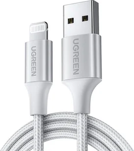 Ugreen Lightning do USB 2.4A US199, 1.5m srebrny - Kable USB - miniaturka - grafika 1