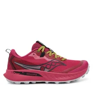 Buty sportowe damskie - Buty do biegania Saucony Peregrine_15_S10990 Różowy - miniaturka - grafika 1
