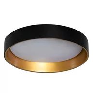 Lampy sufitowe - Plafon okrągły Royal ABR-PLR-C-20W-CCT Abruzzo LED 21W 2700-6500K czarny złoty - miniaturka - grafika 1