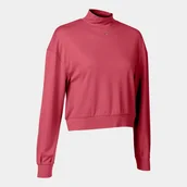 Bluzy damskie - Bluza Fitness Typu Crop Dla Kobiet JOMA Core Sweatshirt Red 901604.651 r. S - miniaturka - grafika 1
