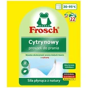 Środki do prania - Frosch Cytrynowy proszek do prania tkanin białych 1.5 kg - miniaturka - grafika 1