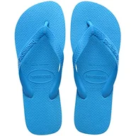Koszulki i topy damskie - Havaianas Unisex dziecięce topy, turkusowe japonki, turkusowy, 7 UK Child - miniaturka - grafika 1