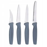 Noże kuchenne - NOŻE KUCHENNE nóż uniwersalny do warzyw chleba obierania komplet 4szt CADRO - miniaturka - grafika 1