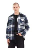 Koszule męskie - TRENDYOL MAN MĘSKA KOSZULA CASUAL W KRATĘ Z DŁUGIM RĘKAWEM L 5DA - miniaturka - grafika 1