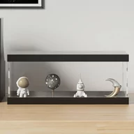 Półki do salonu - vidaXL Pudełko ekspozycyjne, przezroczyste, 34x16x14 cm, akrylowe - miniaturka - grafika 1