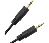 Kable - RCA 84018 jack 3,5mm 1,5m Czarny - miniaturka - grafika 1