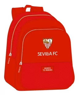safta Unisex plecak dziecięcy 280 x 100 x 340 mm Sevilla FC plecak, 280 x 100 x 340 mm, czerwony, Estándar, czerwony, Standard - Plecaki szkolne i tornistry - miniaturka - grafika 1