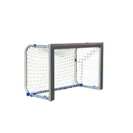 Piłka nożna - Aluminiowa mini bramka do piłki nożnej 1,2 x 0,8 m - Praktyczna na małe boiska - miniaturka - grafika 1
