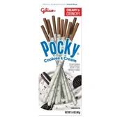 Paluszki - Pocky biszkoptowe paluszki w polewie z białej czekolady z ciasteczkami 40 g - miniaturka - grafika 1