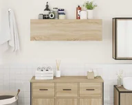 Szafki łazienkowe - vidaXL Szafka łazienkowa dąb sonoma 100x25x30 cm materiał drewnopochodny - miniaturka - grafika 1