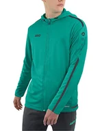 Kurtki męskie - Jako Striker 2.0 męska kurtka z kapturem, turkusowa/antracyt, 3XL - miniaturka - grafika 1