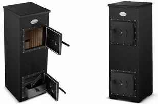 Kominek wolnostojący stalowy 5-7kW (kolor: czarny, średnica wylotu spalin: 130 mm) - spełnia anty-smogowy EkoProjekt 99680076 - Kominki wolnostojące - miniaturka - grafika 3