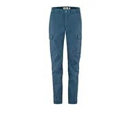 Spodnie damskie - Fjällräven Spodnie damskie Stina Trousers W w kolorze granatowym, 38 - miniaturka - grafika 1