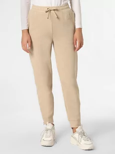 Calvin Klein Calvin Klein - Damskie spodnie dresowe, beżowy - Spodnie sportowe damskie - miniaturka - grafika 1