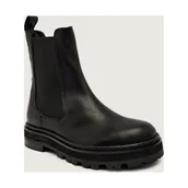 Sztyblety damskie - Patrizia Pepe Skórzane sztyblety - miniaturka - grafika 1