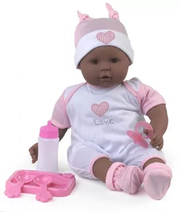 Dolls World Lalka Bobas Bonny Baby Black - Lalki dla dziewczynek - miniaturka - grafika 1