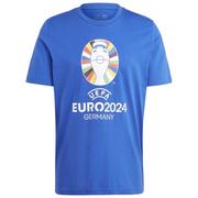 Piłka nożna - Koszulka adidas Euro 2024 Tee - niebieska - miniaturka - grafika 1