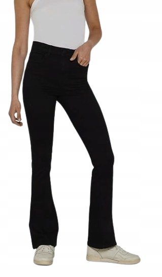 NOISY MAY SPODNIE DAMSKIE JEANSOWE DZWONY 30/32 JPA