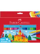 Przybory szkolne - Faber-Castell Flamastry (50 szt.) "Castle" - miniaturka - grafika 1