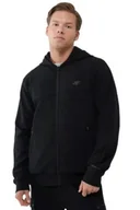 Bluzy męskie - Bluza 4F Męska Sportowa Rozpinana Z Kapturem Bawełna Na Co Dzień S - miniaturka - grafika 1