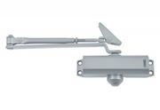 Akcesoria do drzwi - Samozamykacz drzwiowy ABUS DEFSPPNL DC10223 z ramieniem, srebrny - miniaturka - grafika 1