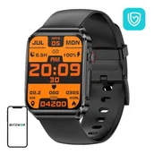 Smartwatch - BlitzWolf BW-HL6 Czarny Silikon - miniaturka - grafika 1
