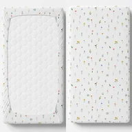 Prześcieradła dla dzieci - PRZEŚCIERADŁO Z GUMKĄ 60x120 BAMBUS 100% DO ŁÓŻECZKA - FERETTI - miniaturka - grafika 1