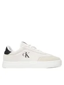 Sneakersy damskie - Calvin Klein Jeans Sneakersy Classic Cupsole Mg Su YM0YM01300 Biały - miniaturka - grafika 1