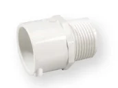 Akcesoria grzewcze - Złączka z gwintem wkrętna KW/GZ PVC-U 2" - miniaturka - grafika 1