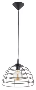 Keter Lighting Don Black lampa wisząca 1-punktowa 147 147K - Lampy sufitowe - miniaturka - grafika 1