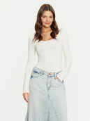 Body - Guess Body W5RP00 K68D2 Écru Slim Fit - miniaturka - grafika 1