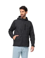 Kurtki męskie - Jack Wolfskin Męska kurtka z kapturem z motywem jodły - miniaturka - grafika 1