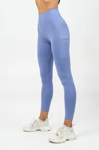 Legginsy damskie Nebbia LEG DAYS GOALS High Waisted Leggings purple S - Spodnie sportowe damskie - miniaturka - grafika 1