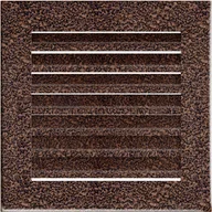 Akcesoria kominkowe - Kratki.pl KRATKA KOMINKOWA FRESH MIEDZIANA 170X170 MM 17M/FRESH - miniaturka - grafika 1