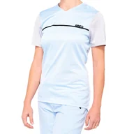 Koszulki rowerowe - Damska koszulka rowerowa 100% Ridecamp blue S - miniaturka - grafika 1