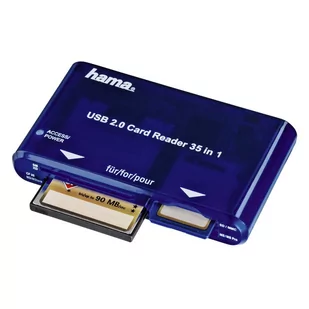 Hama Czytnik kart Usb 2.0 35 W 1 - Huby USB - miniaturka - grafika 1
