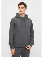 Bluzy męskie - Bench Bluza "Braxton" w kolorze antracytowym - miniaturka - grafika 1