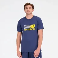 Koszulki męskie - Koszulka Męska New Balance Mt23904Nny S - miniaturka - grafika 1