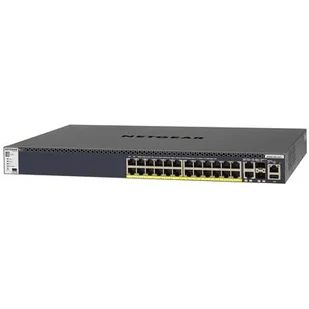 Netgear Switch M4300 24xGE(24xPoE+) 2x10GE 2xSFP+ GSM4328PA 550W GSM4328PA-100NES - Switche - miniaturka - grafika 1