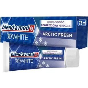 Blend-a-med _3D White Arctic Fresh pasta do zębów 75 ml - Pasty do zębów Blend-a-med _3D White Arctic Fresh pasta do zębów 75 ml - Pasty do zębów - miniaturka - grafika 1