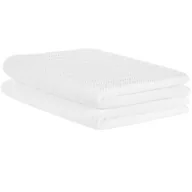 Ręczniki - Komplet 2 ręczników bawełnianych frotte biały MITIARO Lumarko - miniaturka - grafika 1