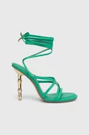 Sandały damskie - Aldo sandały Bamba kolor zielony 13567217.Bamba - miniaturka - grafika 1