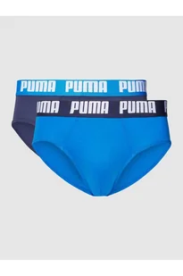 Figi z detalem z logo w zestawie 2 szt. - Puma - Majtki damskie - miniaturka - grafika 1