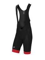 Spodenki męskie - Spiuk Męskie spodnie sportowe Anatomic Classic, czarne/czerwone, 3XL Slim - miniaturka - grafika 1